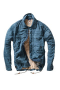 Quilted Superfleece Jacket - Gas Blue