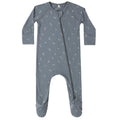 Quincy Mae - Bamboo 2-Way Zipper Footie - Starlight-Footies + Rompers (Basic)-Newborn-Posh Baby