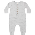 Quincy Mae - Organic Button Romper - Squirrels