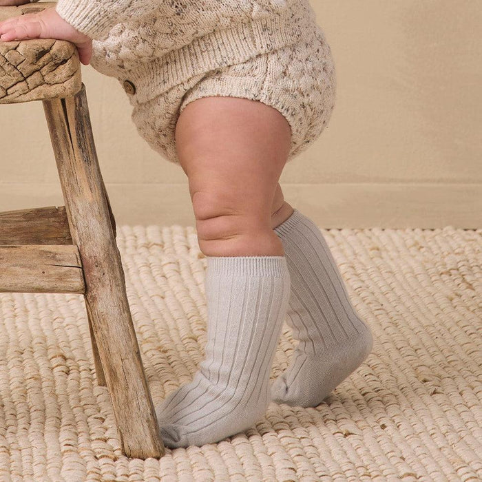 Quincy Mae - Organic Crew Sock 2-Pack