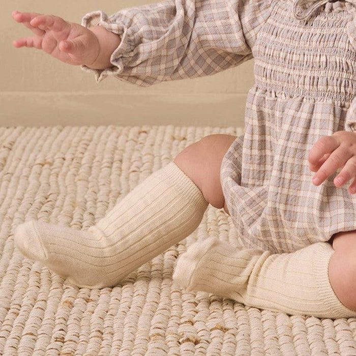 Quincy Mae - Organic Crew Sock 2-Pack