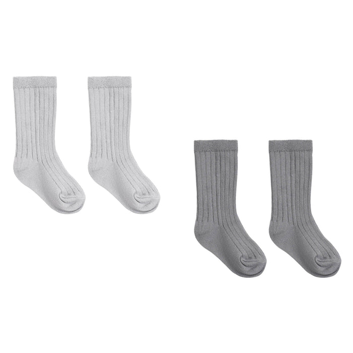 Quincy Mae - Organic Crew Sock 2-Pack
