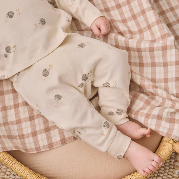 Quincy Mae - Organic Jersey Sweatpant - Hedgehog
