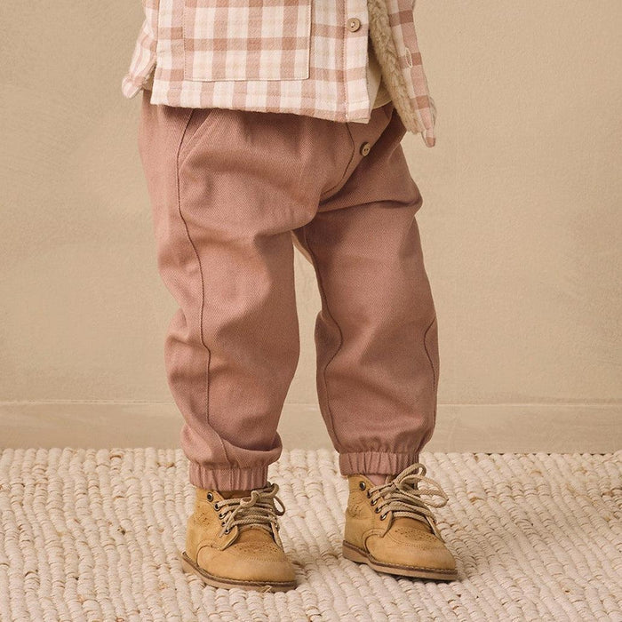 Quincy Mae - Organic Jogger Pant - Almond