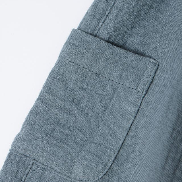 Quincy Mae - Organic Luca Pant - Ocean-Bottoms-3-6M-Posh Baby