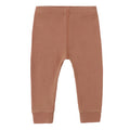 Quincy Mae - Organic Ribbed Legging - Poppy-Bottoms-0-3M-Posh Baby
