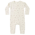 Quincy Mae - Organic Ribbed Romper - Fall Ditsy
