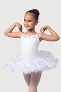 R0820G - Bloch 'Perlaida' Sequin Overlay Girls Tutu Dress