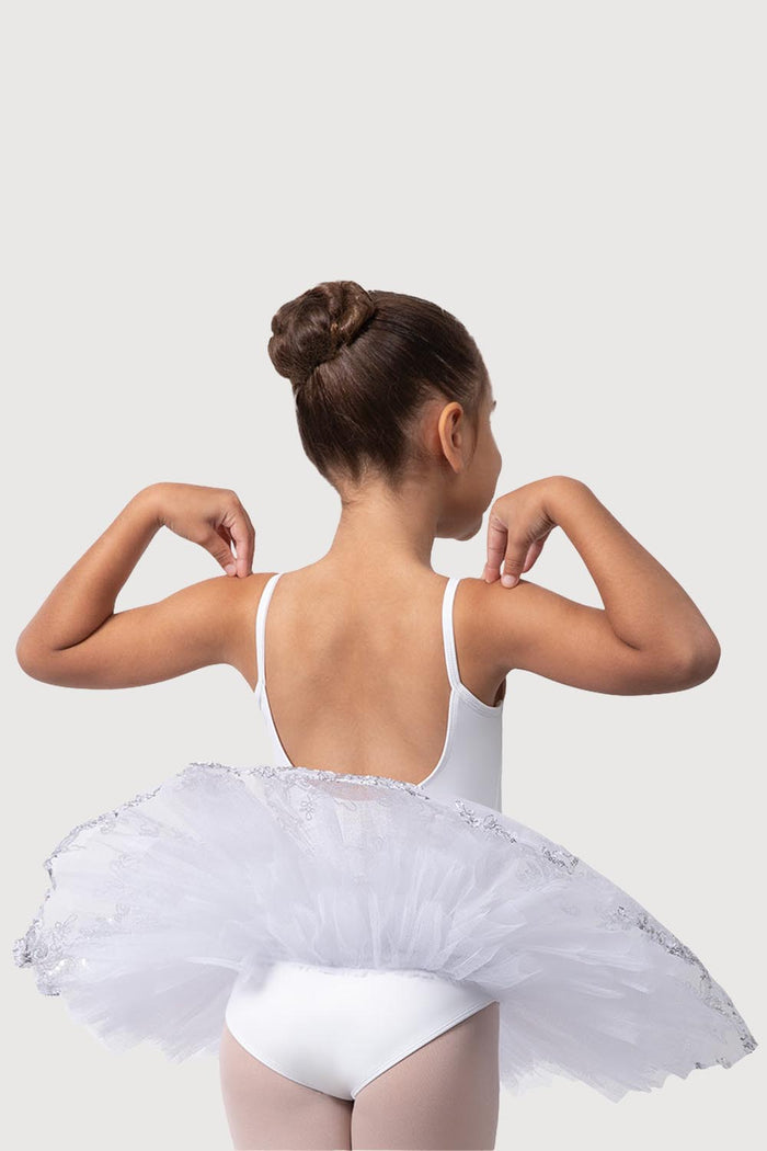 R0820G - Bloch 'Perlaida' Sequin Overlay Girls Tutu Dress