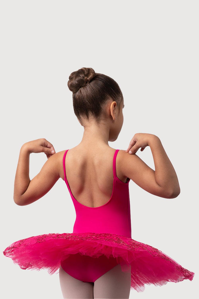 R0820G - Bloch 'Perlaida' Sequin Overlay Girls Tutu Dress
