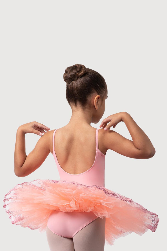 R0820G - Bloch 'Perlaida' Sequin Overlay Girls Tutu Dress
