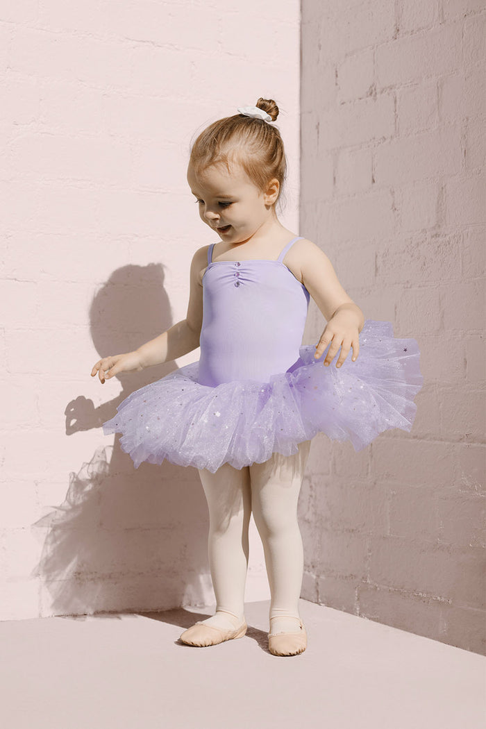 R0852G - Bloch 'Estrella' Stars & Moons Girls Tutu Dress