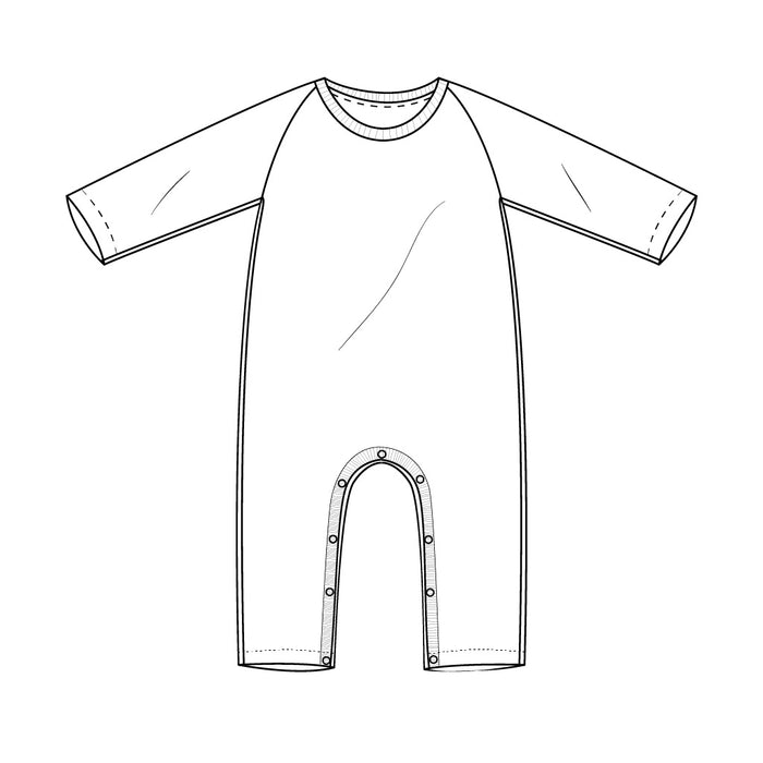 raglan coverall : 76