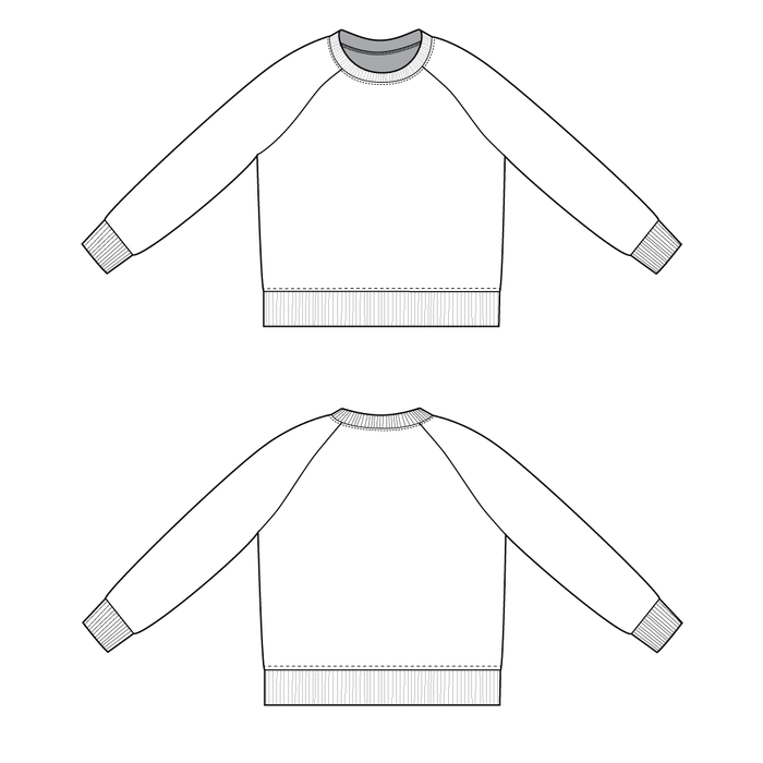 raglan sweatshirt : SS20