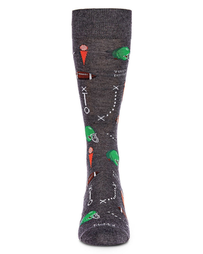 Ready For Football Socks in Charcoal - Madison's Niche