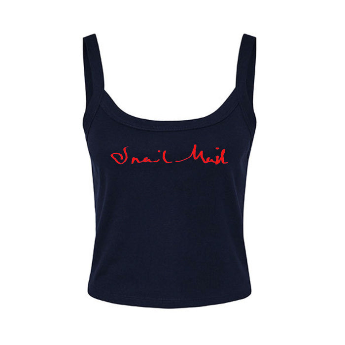 Red Text Logo Tank T-Shirt - Bingo Merch