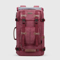 Red WITZMAN A519-2 canvas travel backpack product view