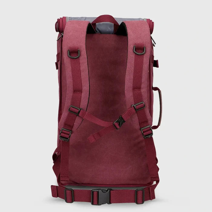WITZMAN A519-2 canvas travel backpack product view 1