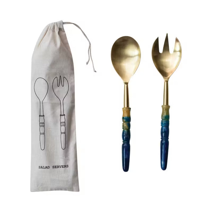 Resin Set of 2 Salad Servers - Madison's Niche