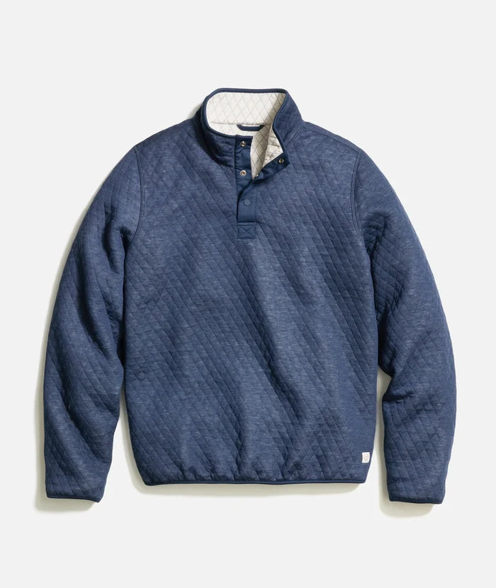 Reversible Corbet Pullover in Navy & Oat - Madison's Niche