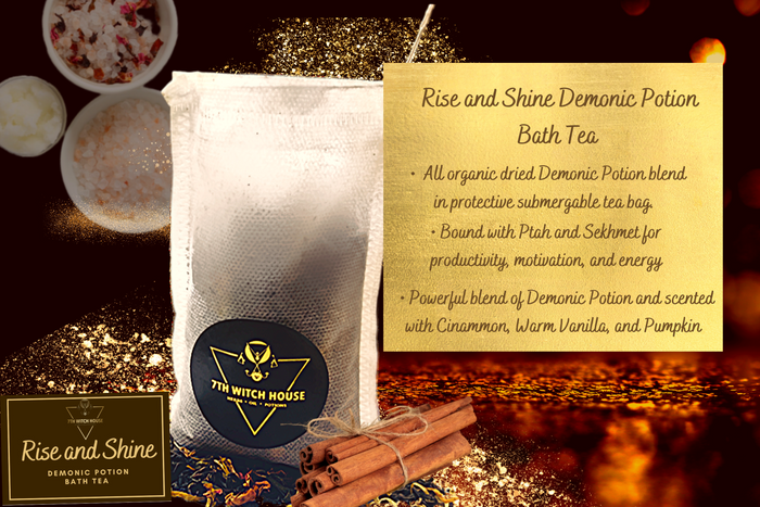 rise and shine bath tea
