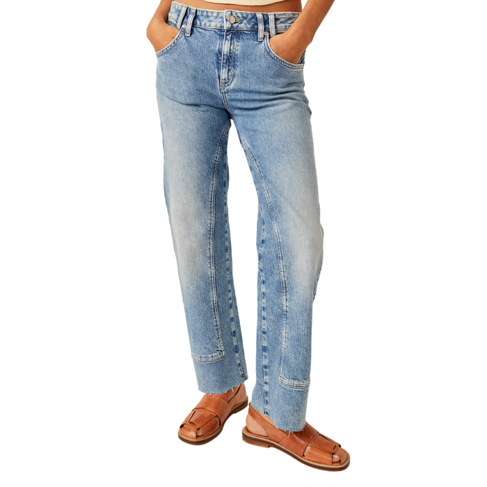 Risk Taker High Rise Straight Jeans - Madison's Niche