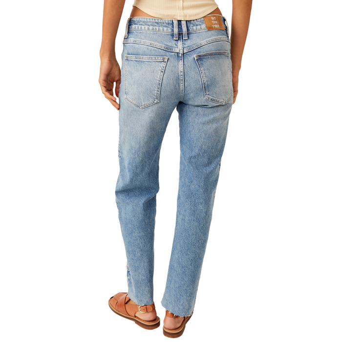 Risk Taker High Rise Straight Jeans - Madison's Niche