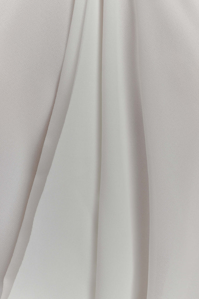 Rosalia Cowl Neck Maxi Dress - White
