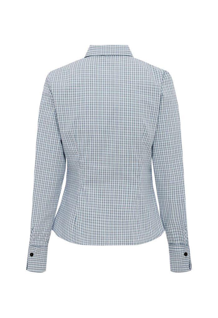 Ruched Front Shirt Cielo Check