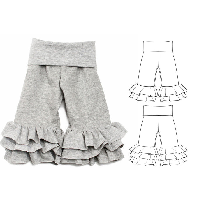 ruffle pants : 4