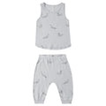 Rylee & Cru - Cotton Tank & Pant Set - Seals-Sets-0-3M-Posh Baby