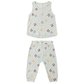 Rylee & Cru - Organic Tank & Pant Set - Sea Floaties-Sets-0-3M-Posh Baby