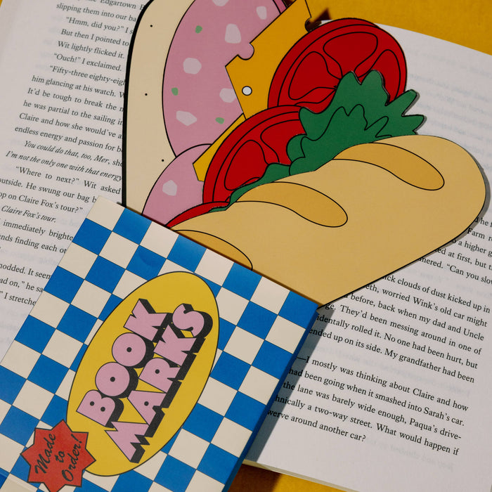 Sandwich Bookmark Set