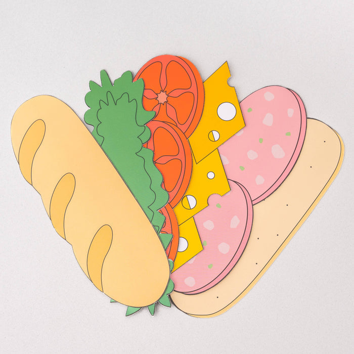 Sandwich Bookmark Set