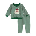 Santa Stripe Two-Piece Set