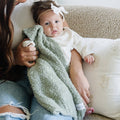 Saranoni - Bamboni Mini Blankets-Lovey + Security Blankets-Sage-Posh Baby