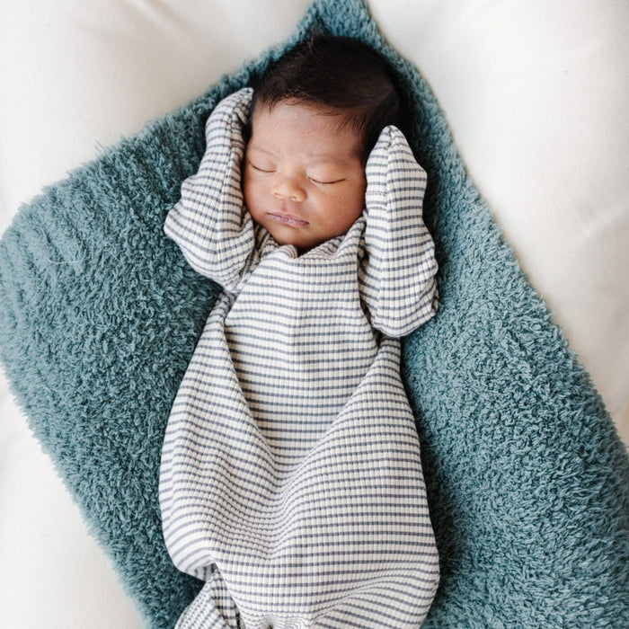 Saranoni - Bamboni Mini Blankets-Lovey + Security Blankets-Spruce-Posh Baby