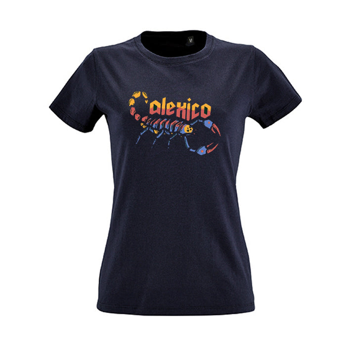 Scorpion Navy Womens T-Shirt - Bingo Merch