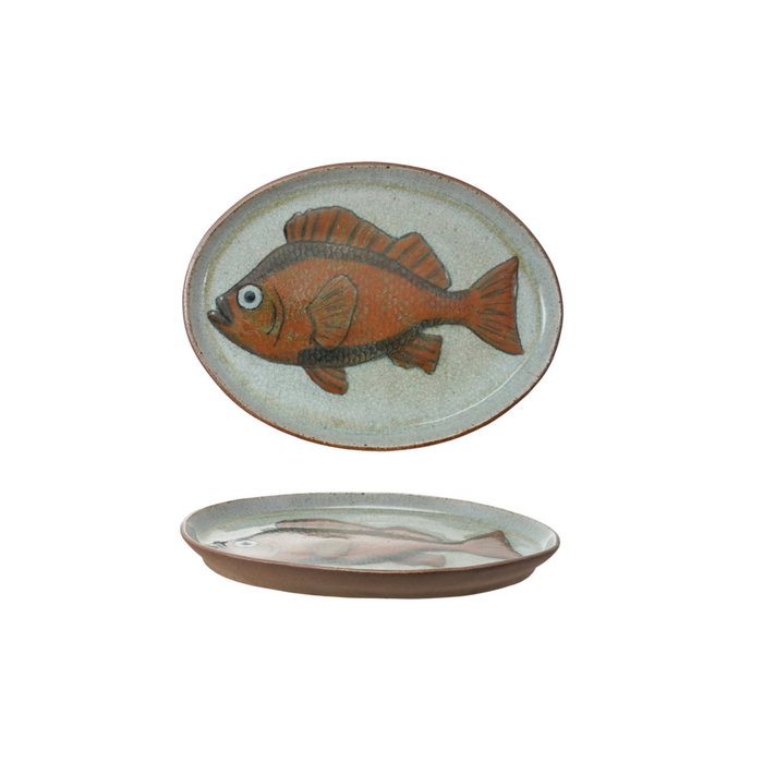 Sea Life Plate - Madison's Niche