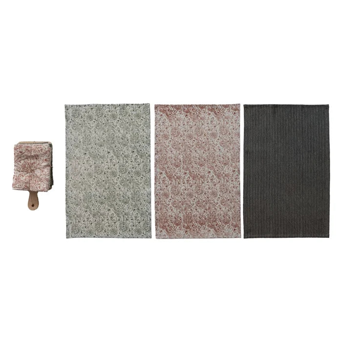 Set of 4 Towels & Board - Madison's Niche