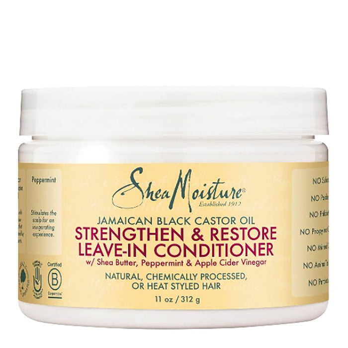 SheaMoisture Jamaican Black Castor Oil Strengthen & Restore Leave-In Conditioner