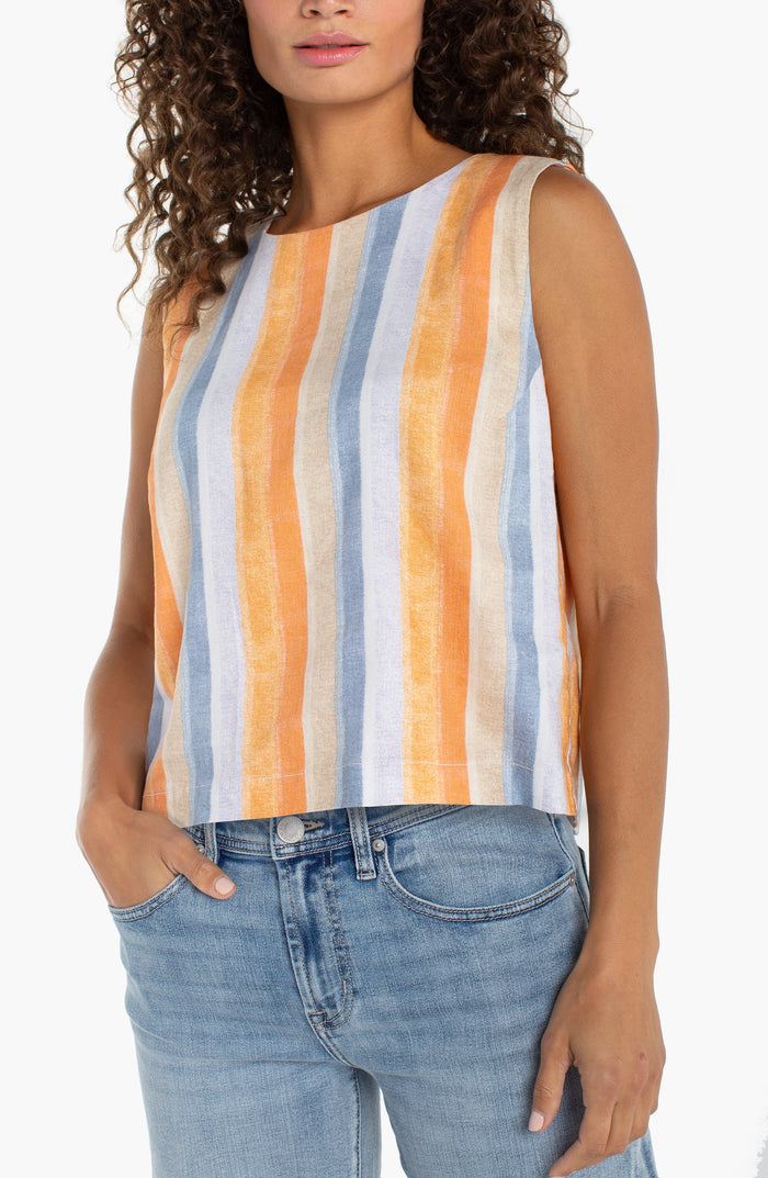 Shell Top with Button Back - Madison's Niche