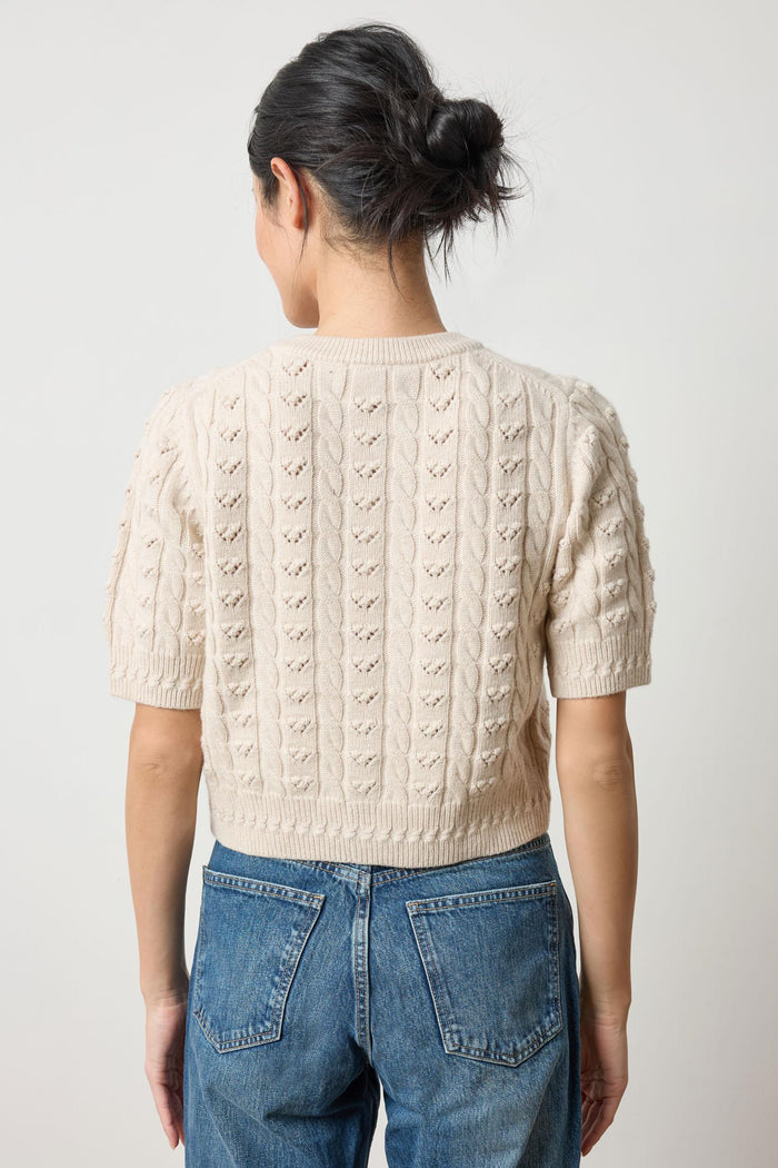 Short Sleeve Cardigan Sweater - Madison's Niche