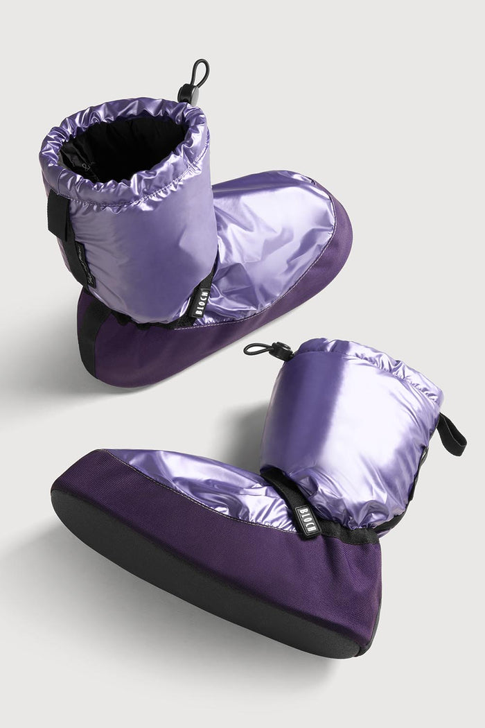 SIM5009BGM - Bloch Metallic Children Warmup Booties