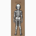 Skeleton Articulating Letterpress Figure