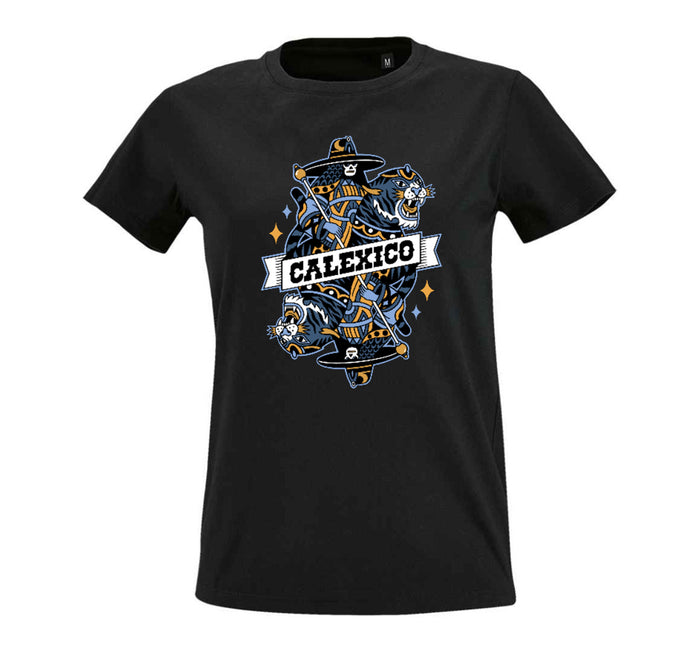 Skeleton & Tiger Womens T-Shirt - Bingo Merch