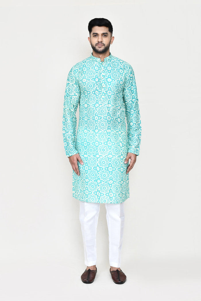 Sky Blue Royan Kurta Set