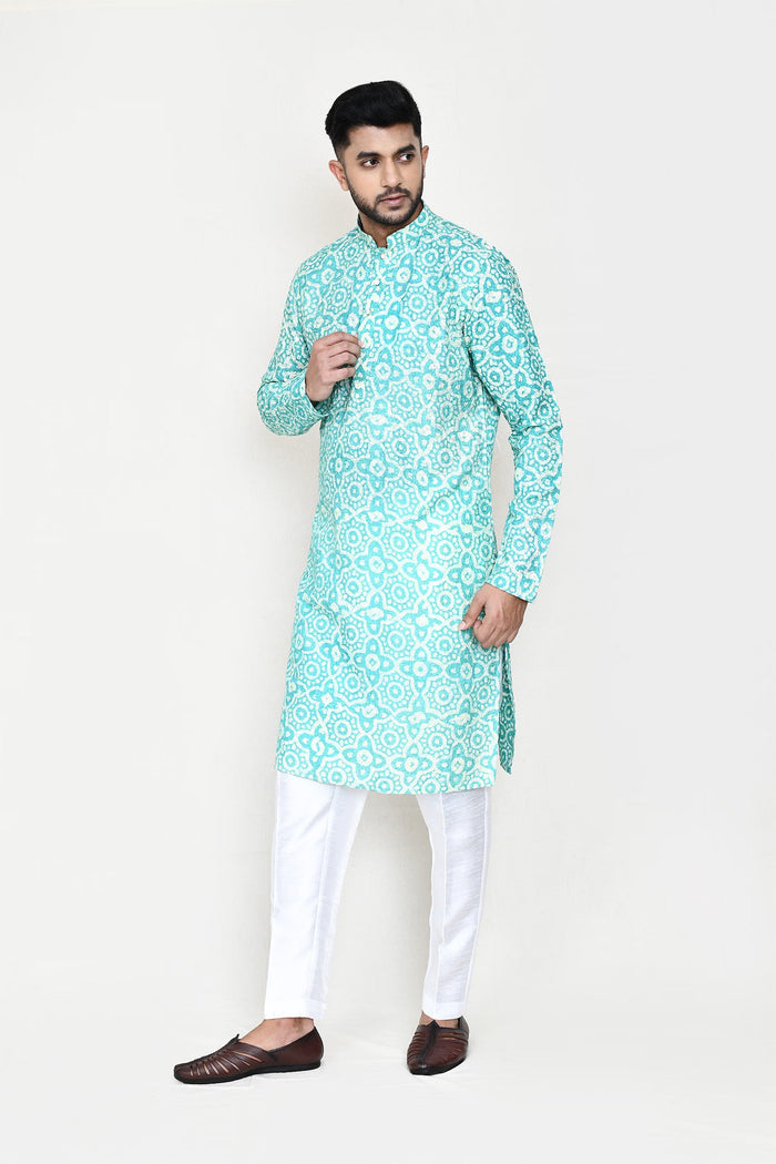 Sky Blue Royan Kurta Set