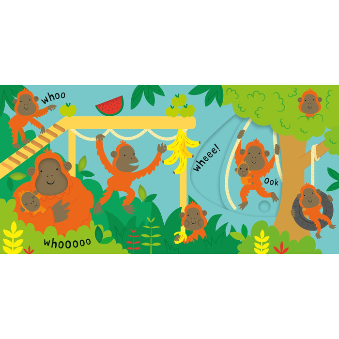 HarperCollins - Slide And See Zoo Board Book-Books-Posh Baby
