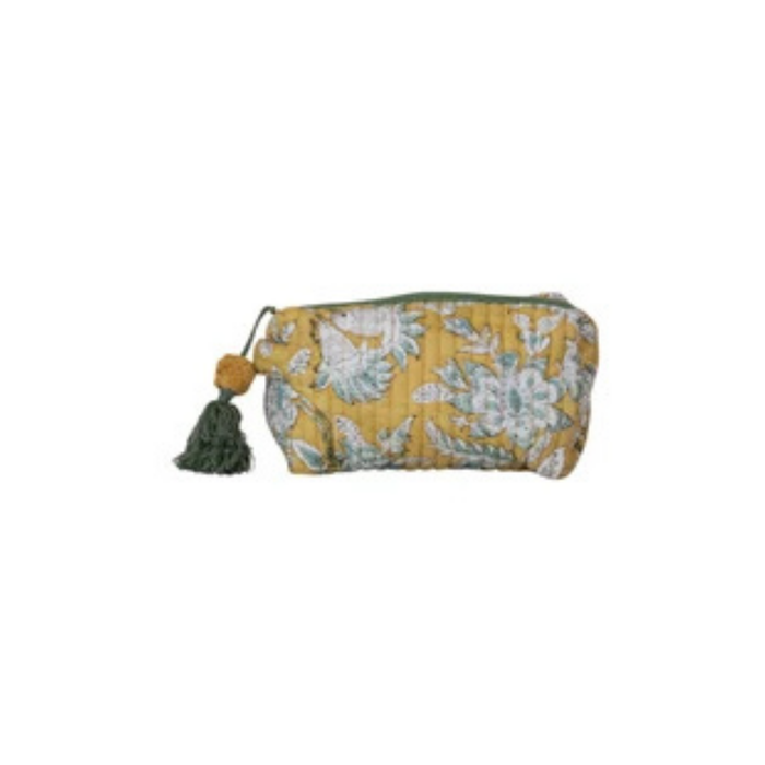 Small Block Zip Pouch - Madison's Niche